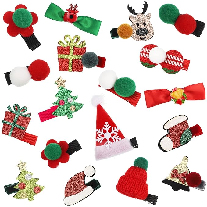 20 Adorable Christmas Hair Accessories