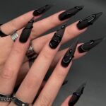 Black Nail Designs