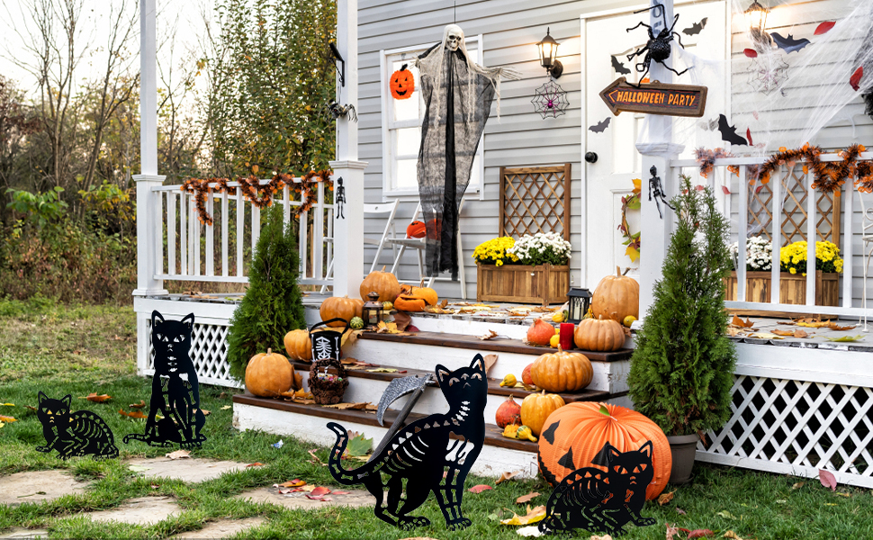 Halloween Porch Makeovers