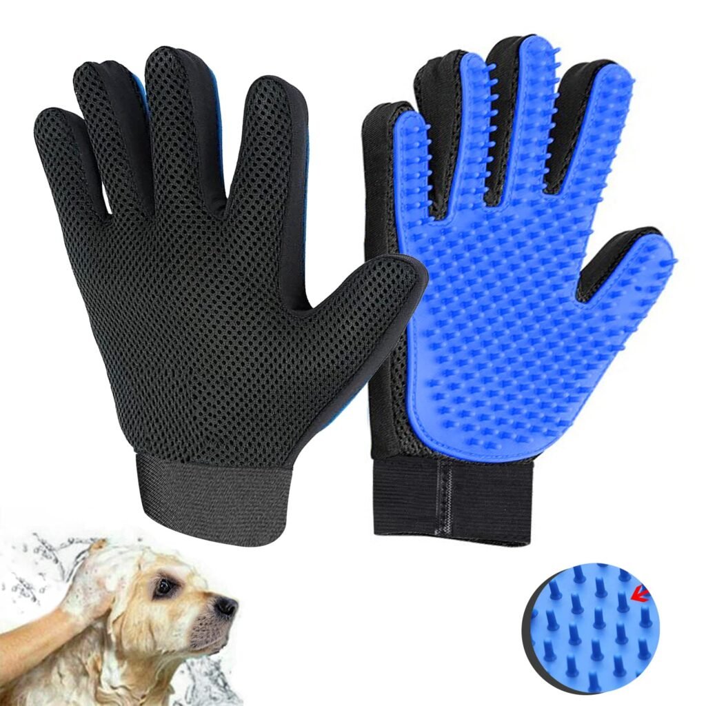10 Affordable Dog Grooming Tools featuring Grooming Gloves for Sensitive Dogs