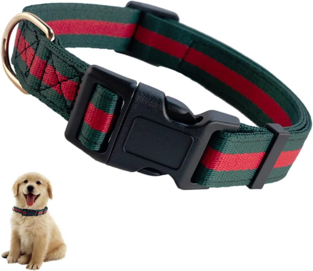 Gucci GG Supreme Dog Collar and Leash